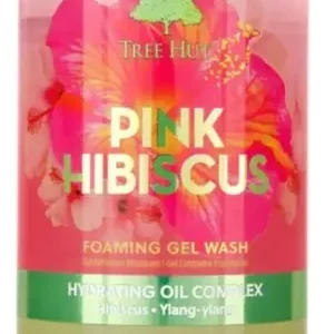 Sabonete líquido  Pink Hibiscus Foaming Gel Wash fragrância hibisco 532 mL