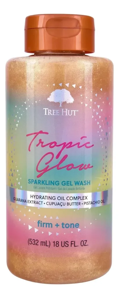 Tropic Glow Sparkling Gel Wash, Moisturizing & Hydr 532 mL