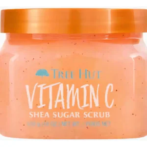 Esfoliante de açúcar de karité com vitamina C Tree Hut Scrub 510g