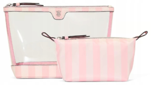 Bolsa de maquiagem de 2 peças Victoria's Secret